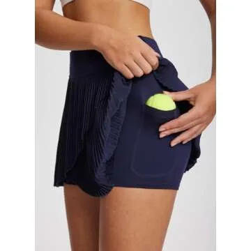 baleaf 14" Pleated Tennis Skirt Women Athletic Skorts