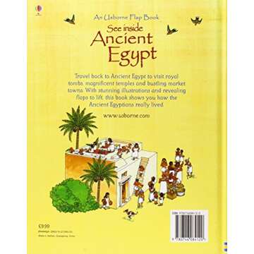 See Inside Ancient Egypt - Interactive Flap Book by Usborne