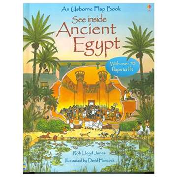 See Inside Ancient Egypt Usborne Flap Book for Kids