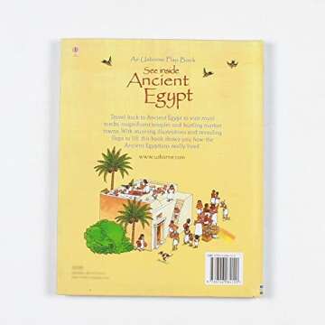 See Inside Ancient Egypt Usborne Flap Book for Kids