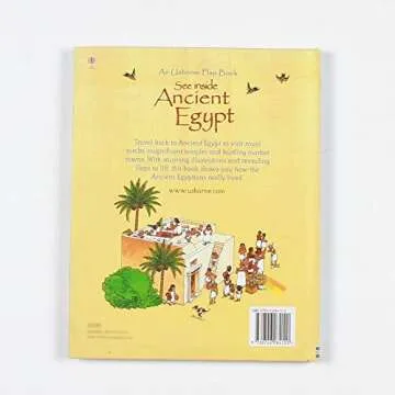 See Inside Ancient Egypt Usborne Flap Book for Kids