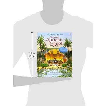 See Inside Ancient Egypt Usborne Flap Book for Kids