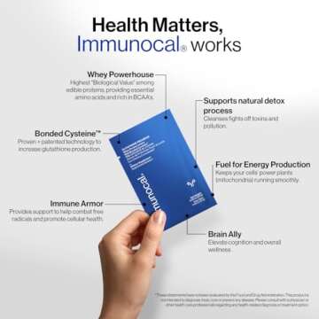 Immunocal Glutathione Precursor – Whey Protein Isolate, Immune Support, Master Antioxidant, Detox ...