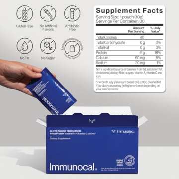 Immunocal: Ultimate Glutathione Support & Detox Cleanse