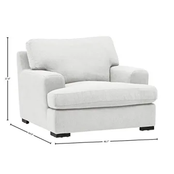 Stone & Beam Lauren Oversized Accent Armchair 46" W