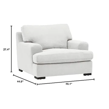 Stone & Beam Lauren Oversized Accent Armchair 46" W