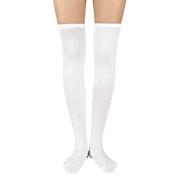 Stylish Plus Size Thigh High Socks for Women