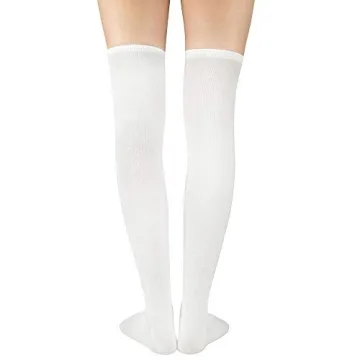Stylish Plus Size Thigh High Socks for Women