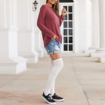 Stylish Plus Size Thigh High Socks for Women