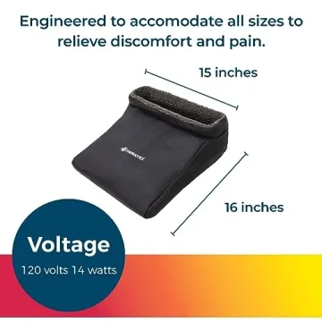 Thermotex Far Infrared Heating Pad for Foot Therapy