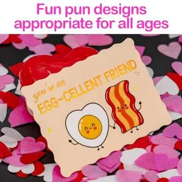 Cute 36 Pack Valentine's Day Cards with Scented Stickers for Kids