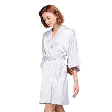 AW BRIDAL Bridesmaid Robes - Personalized Elegant Kimono