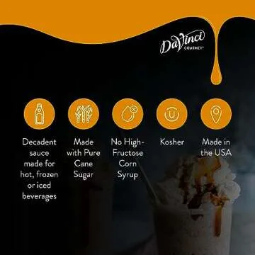 DaVinci Gourmet White Chocolate Sauce 64 oz Bottle