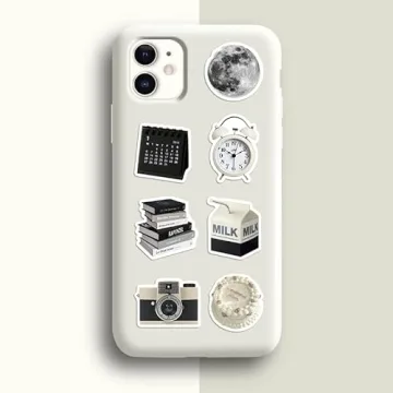 Vintage Black & White Stickers for Creative Personalization