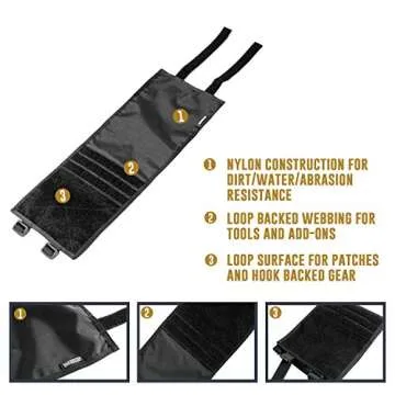 OneTigris Adjustable MOLLE Headrest Cover for Cars