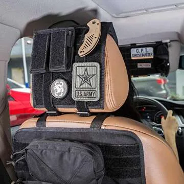 OneTigris Adjustable MOLLE Headrest Cover for Cars