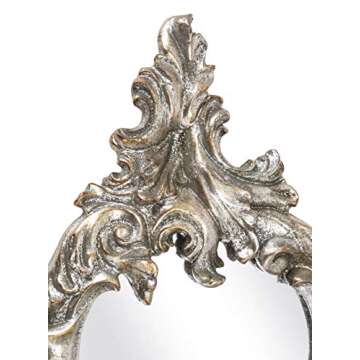 IMAX 52977-7 Loletta Victorian Inspired Mirrors-Set of 7, Silver