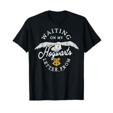 Harry Potter Waiting On Hogwarts Letter T-Shirt - Officially Licensed Apparel