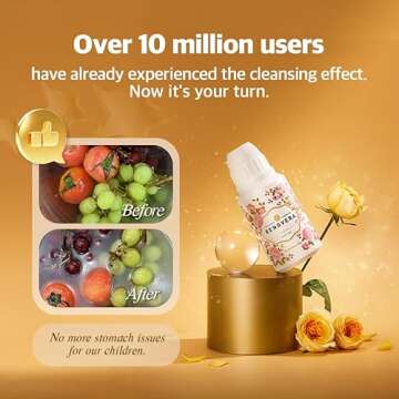 Renovera Cooking Wash (Rosa L.) | Organic Fruit and Vegetable Wash, Newborn Essentials, Produce Cleaner
