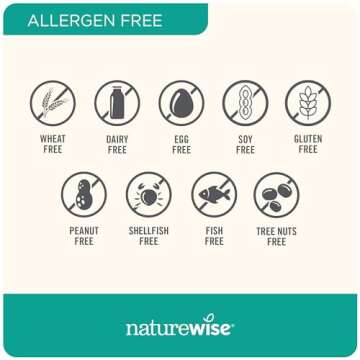 NatureWise Multivitamin for Women + Stress Support + B-Complex + Vitamin C + D3 K2 for Immunity, Hair, Skin & Nails, Digestion + Whole Organic Foods - Vegetarian, Non-GMO - 60 Capsules[1-Month Supply]