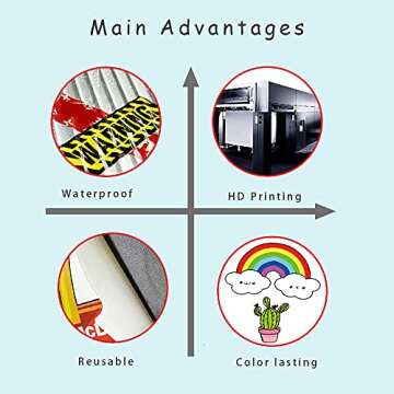 Simple Cartoon Fruit Stickers for Boys Kids Girls Teens, Cartoon Waterproof Vinyl Stickers for Laptop Hydroflasks Water Bottle Bike Notebook Cup Helmet Phone Scrapbook, Cute Decals Pack[Fruit-50Pcs]