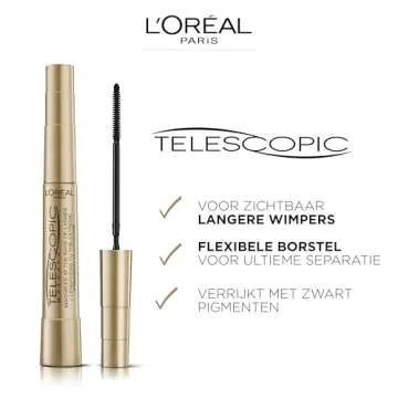 Loreal Paris Mascara Telescopic Black 8ml