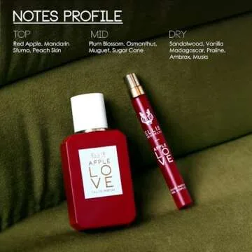 Ellis Brooklyn MYTH & APPLE LOVE Eau De Parfum for Women - Clean Perfume, Travel Size Long Lasting Perfume