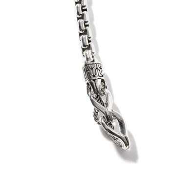 Luxury John Hardy Asli Classic Box Chain Bracelet for Men