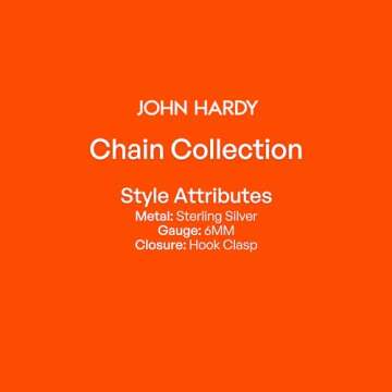 Luxury John Hardy Asli Classic Box Chain Bracelet for Men