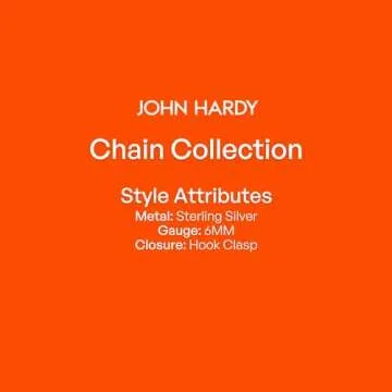 Luxury John Hardy Asli Classic Box Chain Bracelet for Men