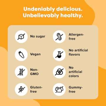 Renzo's Sugar-Free Melty Kids Vitamins for Immunity