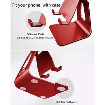 CreaDream Adjustable Cell Phone Stand - Multi-Angle Holder
