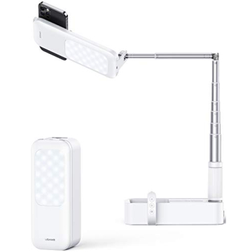 Portable Mini LED Selfie Ring Light with Rechargeable Battery