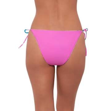 Sports Illustrated Women's Reversible Bikini Bottom for Beach Fun