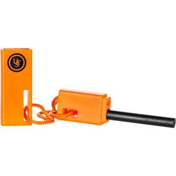 UST SparkForce Fire Starter - Reliable and Durable for Camping, Hiking, and Survival