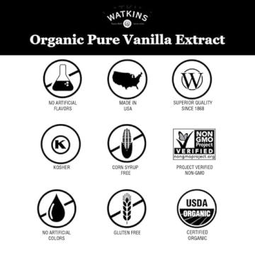 Organic Alcohol Free Vanilla Flavoring 2 Fl. Oz