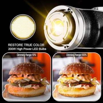 GVM 200W LED Video Light Kit with Softbox and DMX Control