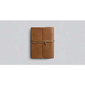 ESV Single Column Journaling Bible, Large Print (Brown, Flap with Strap)