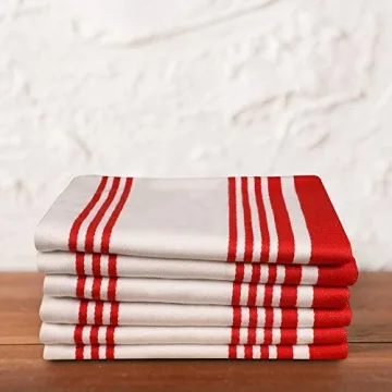 Urban Villa Kitchen Towels 20x30 Premium Cotton 6 Pack
