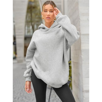 EFAN Women's Cozy Oversized Hooded Sweatshirt 2025
