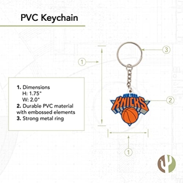 Desert Cactus New York Knicks Keychain for NBA Fans