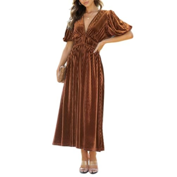 Sissyaki Velvet Dress for Women - Formal Elegance 2024