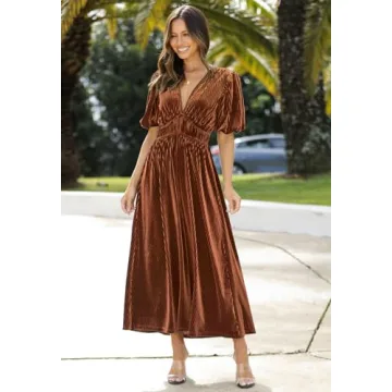 Sissyaki Velvet Dress for Women - Formal Elegance 2024