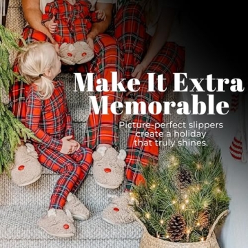 Dearfoams Family Holiday Turkey Slippers for Kids & Adults