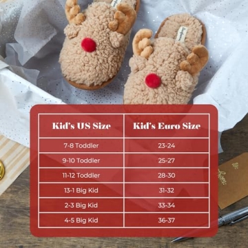 Dearfoams Family Holiday Turkey Slippers for Kids & Adults