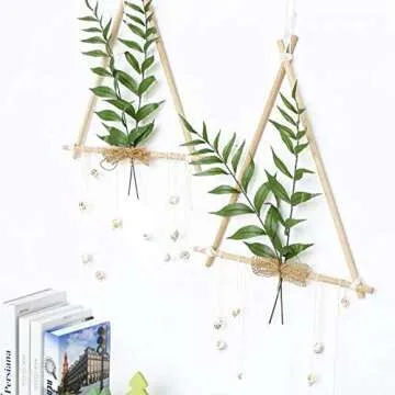 Olivachel Artificial Willow Leaves Twigs Fake Shrubs Plant Silk Eucalyptus Greenery Leaves Perfect Material for Floral Bouquet Home and Party Decor (Green, 10Pcs/Pack)