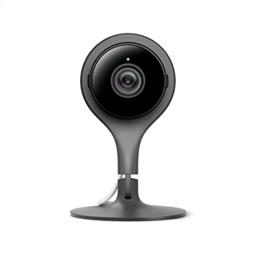 Google Nest Cam Indoor - 1st Generation - Wired Indoor Camera - Control with Your Phone and Get Mobi...