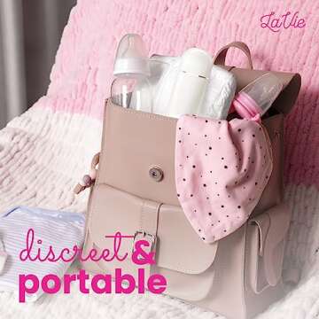 LaVie Peri Bottle for Postpartum Care, Portable Bidet, Upside Down Spray Bottle for Relief, Tears, and Hemorrhoids After Birth, Postpartum Essential