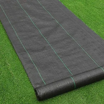 Goasis Lawn Weed Barrier Control Fabric Ground Cover Membrane - Heavy Duty 125gsm