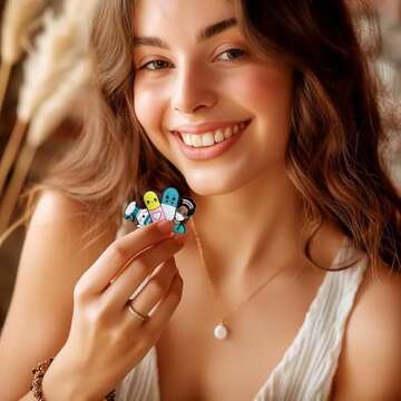 CHARIBEA Nurse Charms for Bogg Bag, Nurse Themed, Compatible with Simply Southern Beach Tote, 9pcs Beach Bag Charms Rubber Inserts Accessories for Women Girls (Nurse Life)